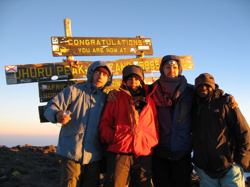 Kili (105) us and Richard